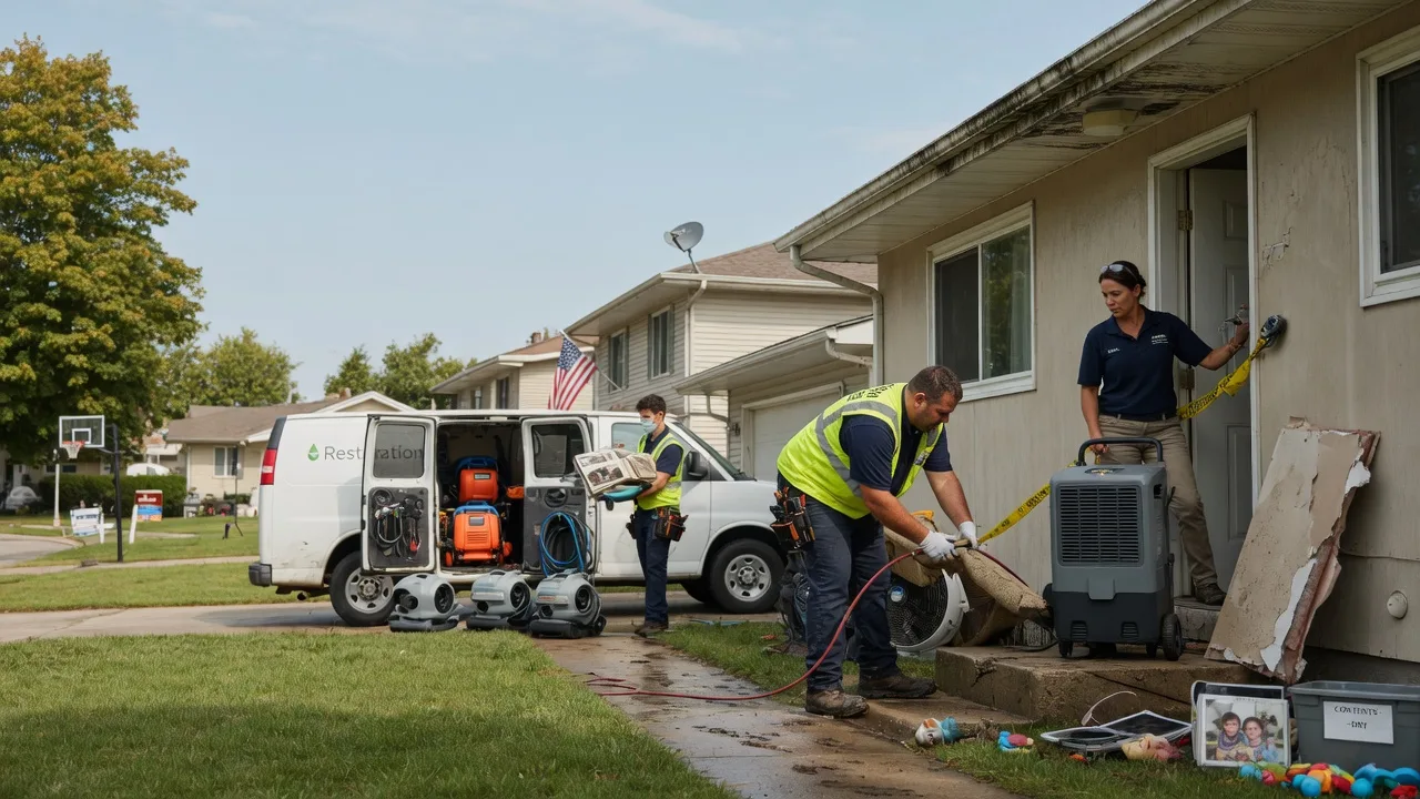 Water Damage Restoration in Powhatan Point, OH near me